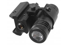 Лазерный целеуказатель Patriot BH-LGR02F (Weaver, красный, с фонарем)