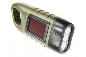 Фонарь Patriot BH-FL087 (динамо-машина, солнечная батарея)