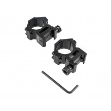 Кольца Marcool HY3028 (25.4 мм, низкие, Weaver, пластиковый кейс)