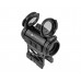 Коллиматорный прицел Patrict 1x25 (BH-KP554, Вивер, 2 крепления, Red Dot)