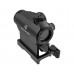 Коллиматорный прицел Borner RDB T1 1x25 (Weaver, Red Dot)