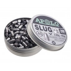 Пули пневматические Apolo Slug 6.35 мм (200 шт, 2.6 гр)