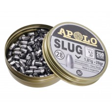 Пули пневматические Apolo Slug 5.5 мм (250 шт, 1.8 г)