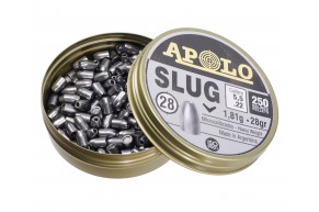 Пули пневматические Apolo Slug 5.5 мм (250 шт, 1.8 г)