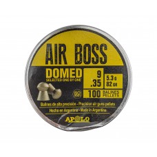 Пули пневматические Apolo Air Boss Domed 9 мм (100 шт, 5.3 г)