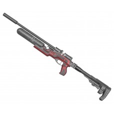 Пневматическая винтовка Ataman MB20 B 625 L9 6.35 мм (прямоток, полнотел, колба, красный ламинат)