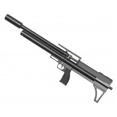 Пневматическая винтовка Dobermann Alfa Bull-Pup 6.35 мм (600 мм, прямоток, под полнотел, модератор 44 мм, передний взвод)