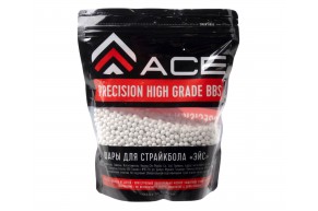 Страйкбольные шарики ACE B90 6 мм (0.25 г, белые, 4000 шт, 1 кг)