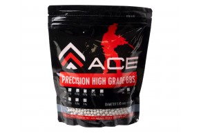 Страйкбольные шарики ACE B91 6 мм (0.28 г, белые, 3500 шт, 1 кг)