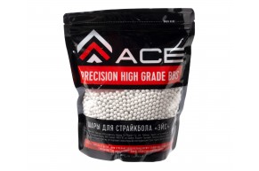 Страйкбольные шарики ACE B88 6 мм (0.2 г, белые, 5000 шт, 1 кг)