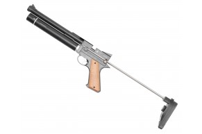 Пневматический пистолет ZR Arms PP750 4.5 мм (PCP, приклад)