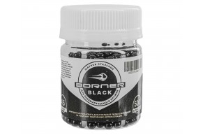 Шарики для пневматики Borner Color Black 4.5 мм (500 шт, банка, черный)