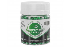 Шарики для пневматики Borner Color Green 4.5 мм (500 шт, банка, зеленый)