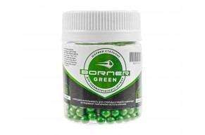 Шарики для пневматики Borner Color Green 4.5 мм (500 шт, банка, зеленый)