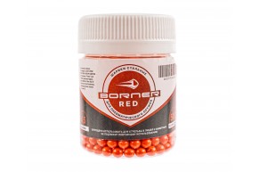 Шарики для пневматики Borner Color Red 4.5 мм (500 шт, банка, красный)