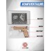 Страйкбольный пистолет KJW KP-13F (TBC, full auto, Green Gas, Tan)