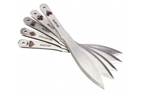 Набор метательных ножей Ножемир Масти M-131SM (40Х13, 5 шт, чехол-сверток)