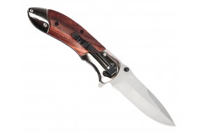 Нож складной Ножемир Четкий Расклад A-195 (сталь 440, дерево)