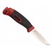 Нож Morakniv Companion Spark (нержавеющий, с огнивом, бордовый)
