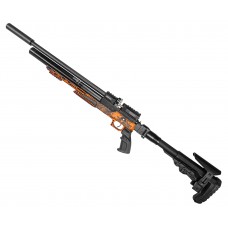 Пневматическая винтовка Ataman M20 650 Ultra-C 6.35 мм (алюминий, редуктор, под полнотел, оранжевый)