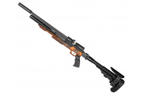 Пневматическая винтовка Ataman M20 650 Ultra-C 6.35 мм (алюминий, редуктор, под полнотел, оранжевый)