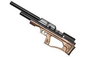 Пневматическая винтовка KrugerGun Снайпер BullPup 5.5 мм (580 мм, резервуар 510, редуктор, передний взвод, дерево L)