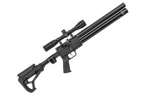 Пневматическая винтовка Storm Minigun Magnum Tactic 5.5 мм (PCP, 320 мм, складной)