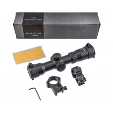Оптический прицел Borner 1.5-5x32 (для арбалета, подсветка, 25.4 мм, Weaver)