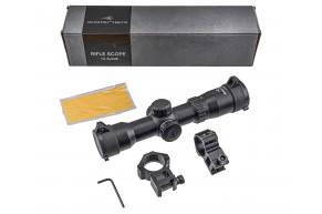 Оптический прицел Borner 1.5-5x32 (для арбалета, подсветка, 25.4 мм, Weaver)