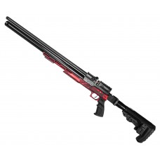 Пневматическая винтовка Ataman M20SD 650 Tactical Carbine 6.35 мм (алюминий, красный, под полнотел, редуктор)