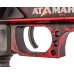 Пневматическая винтовка Ataman M20SD 650 Tactical Carbine 6.35 мм (алюминий, красный, под полнотел, редуктор)