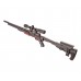 Пневматическая винтовка Ataman M20SD 650 Tactical Carbine 6.35 мм (алюминий, красный, под полнотел, редуктор)