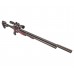 Пневматическая винтовка Ataman M20SD 650 Tactical Carbine 6.35 мм (алюминий, красный, под полнотел, редуктор)
