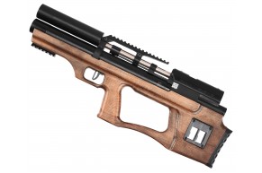 Пневматическая винтовка KrugerGun Снайпер BullPup 6.35 мм (300 мм, прямоток, передний взвод, дерево)
