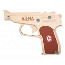 Резинкострел Arma Toys пистолет ПМ Компакт (макет, Макаров, ATL003)
