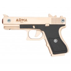 Резинкострел Arma Toys пистолет Glock Light (макет, Глок 26, AT027, окрашенный)
