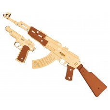 Набор резинкострелов Arma Toys Военный специалист 1 (АК-47, пистолет Стечкина, AT903)