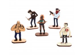 Комплект мишеней Arma Toys Хулиганы (5 шт, AT014H)