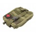 Медицинский подсумок Brave Hunter PK021 (Хаки, отрывной, M.O.L.L.E)