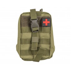 Медицинский подсумок Brave Hunter PK021 (Хаки, отрывной, M.O.L.L.E)