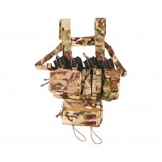 Тактический нагрудник Wartech Кочевник (TV-101-MCN, мультикам, Molle)