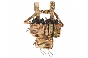 Тактический нагрудник Wartech Кочевник (TV-101-MCN, мультикам, Molle)