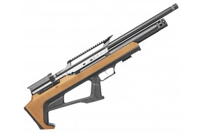 Пневматическая винтовка Huglu Effecto Zeon Brown 6.35 мм (Lothar Walther, коричневый, кейс)