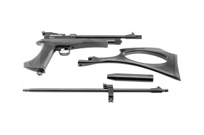 Пневматический пистолет Snowpeak CP2 Black 5.5 мм (CO2, черный, сменный ствол, приклад)