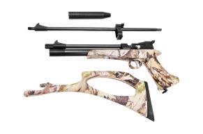 Пневматический пистолет Snowpeak CP2 Camo 4.5 мм (CO2, камуфляж, сменный ствол, приклад)