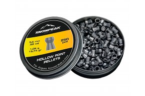 Пули пневматические Snowpeak Hollow Point 5.5 мм (250 шт, 1.02 грамм)