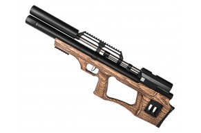 Пневматическая винтовка KrugerGun Снайпер BullPup 6.35 мм (прямоток, дерево, 420 мм, резервуар 430, передний взвод)