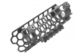 Тактическое цевье Гексагон для АКС-74У (152 мм, Д16Т)