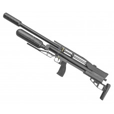 Пневматическая винтовка Dobermann Alfa Hunter 6.35 мм (600 мм, колба 0.36 л, редуктор, прямая рукоять)