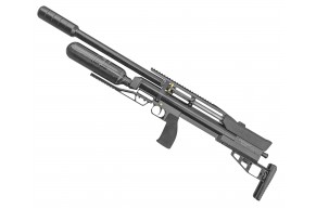 Пневматическая винтовка Dobermann Alfa Hunter 6.35 мм (600 мм, колба 0.36 л, редуктор, прямая рукоять)